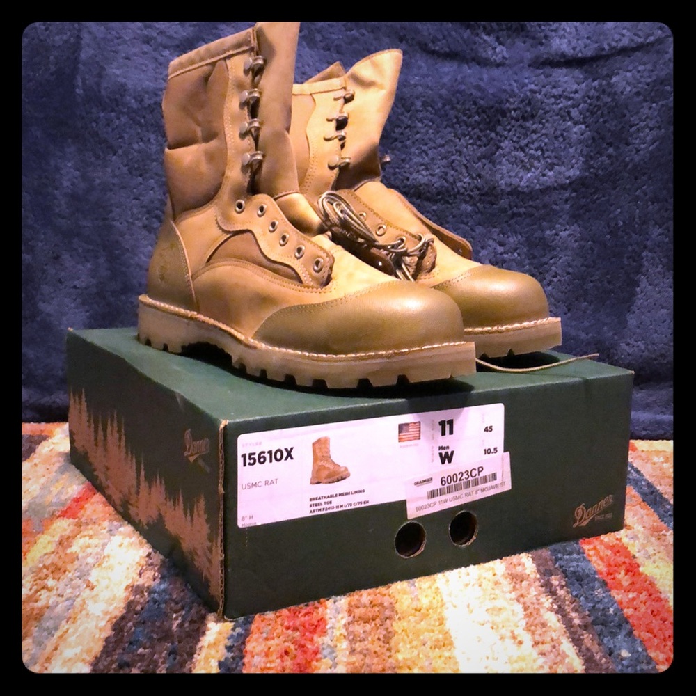 Usmce Rat Boots (Steal Toe)